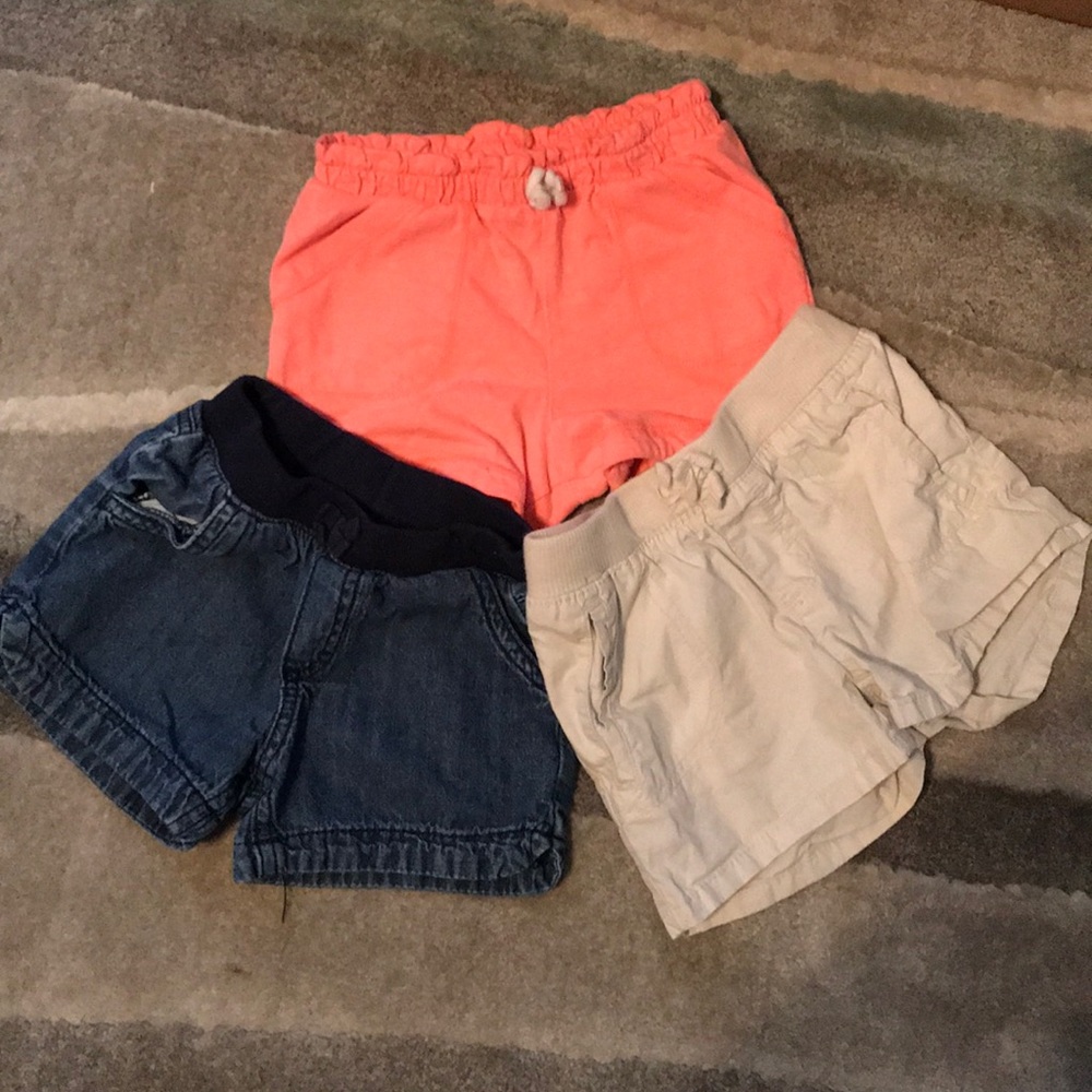 Lot of 3 Girls size 5 Shorts